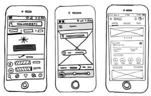 low-fidelity-wireframe-sketches-mobile-app